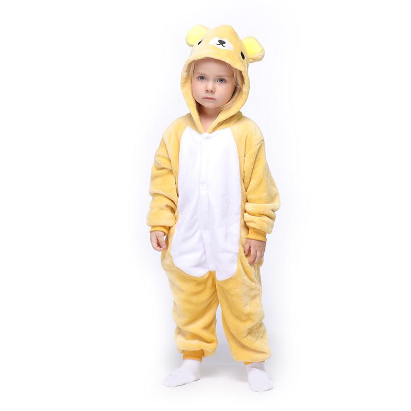 Onesie World Unisex Animal Pyjamas - Rilakkuma Bear Baby (Cosplay / Nightwear Halloween Carnival