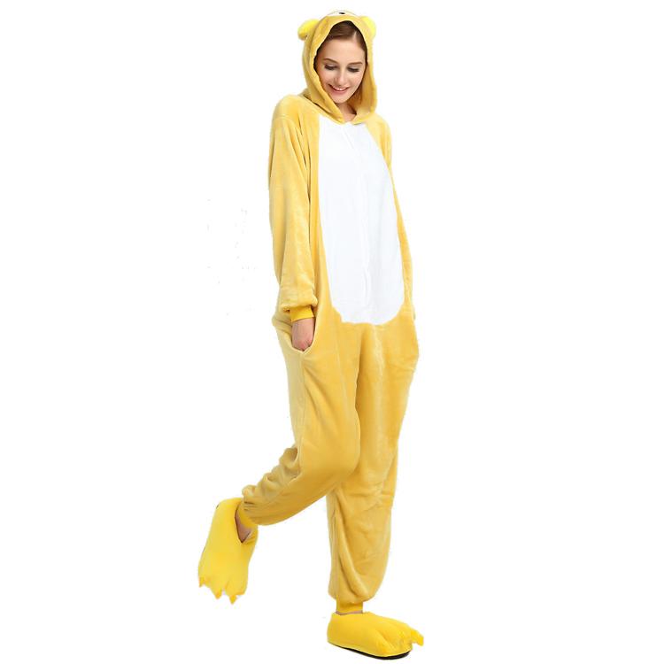 Onesie World Unisex Animal Pyjamas - Rilakkuma Bear Adult (Cosplay / Nightwear Halloween Carnival