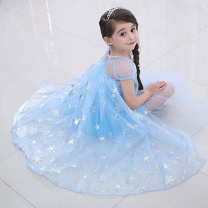 Blue Princess Costume Dress Set (Including 5 Pieces) Onesies