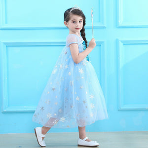 Blue Princess Costume Dress Set (Including 5 Pieces) Onesies