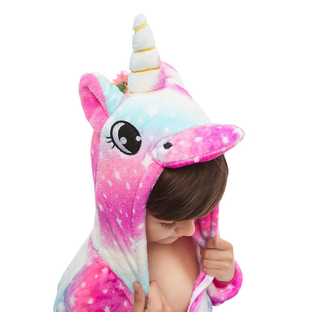 Onesie World Unisex Animal Pyjamas - Galaxy Starry Sky Unicorn Kids (Cosplay / Nightwear Halloween