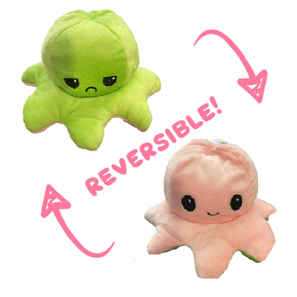 Reversible Octopus Plushies With LED Light
