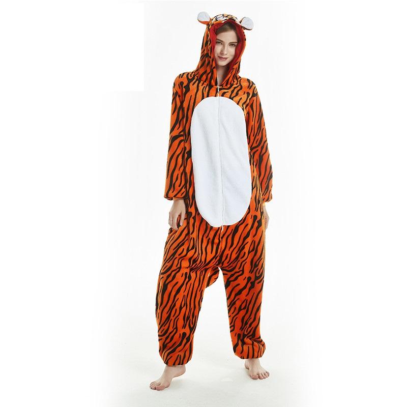 Onesie World Unisex Animal Pyjamas - Tiger Adult (Cosplay / Nightwear Halloween Carnival Novelty
