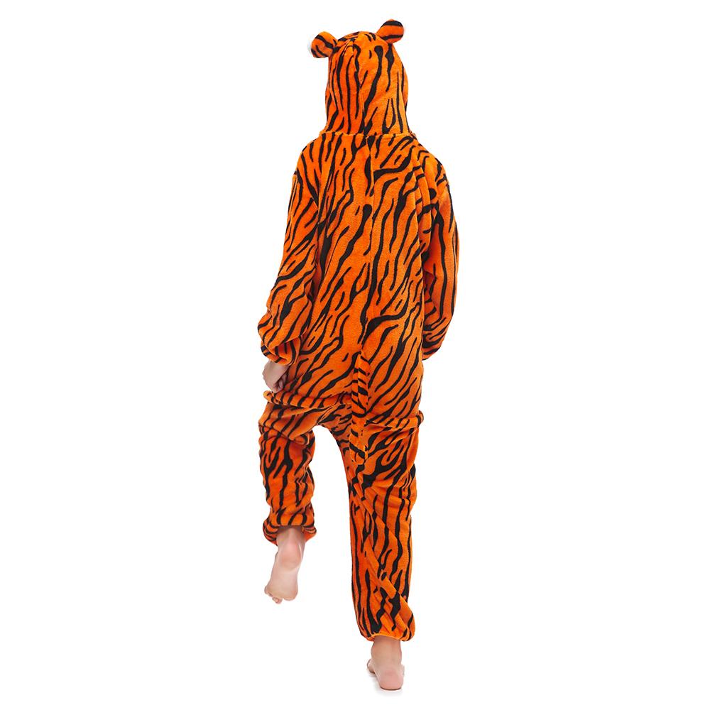 Onesie World Unisex Animal Pyjamas - Tiger Kids (Cosplay / Nightwear Halloween Carnival Novelty