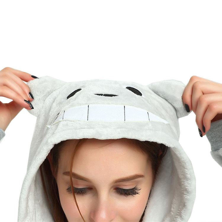 Onesie World Unisex Animal Pyjamas - Grey Totoro Adult (Cosplay / Nightwear Halloween Carnival