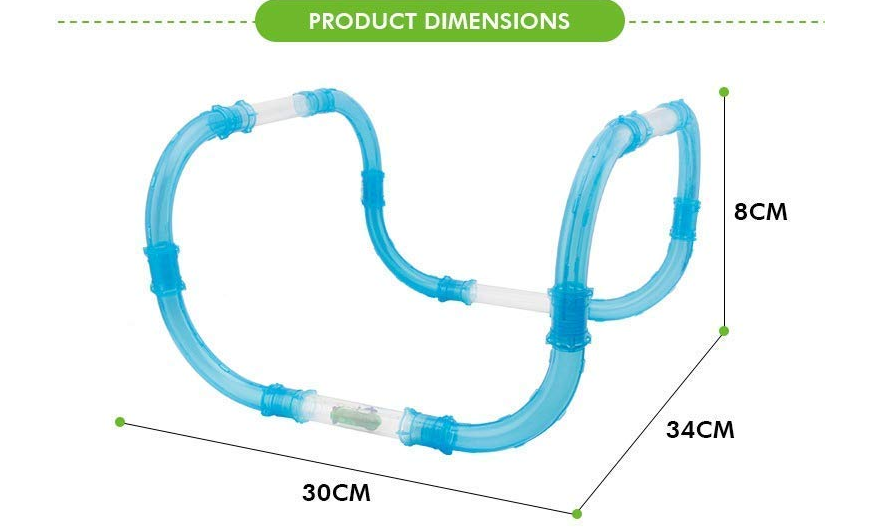 Speed Tube Racing Set - 28 Pieces Toys