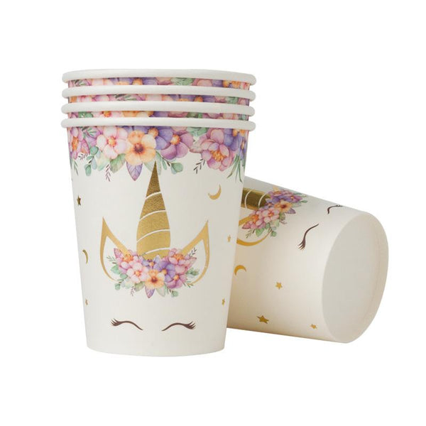 Unicorn Theme Birthday Party Cutlery Package (#Type B)
