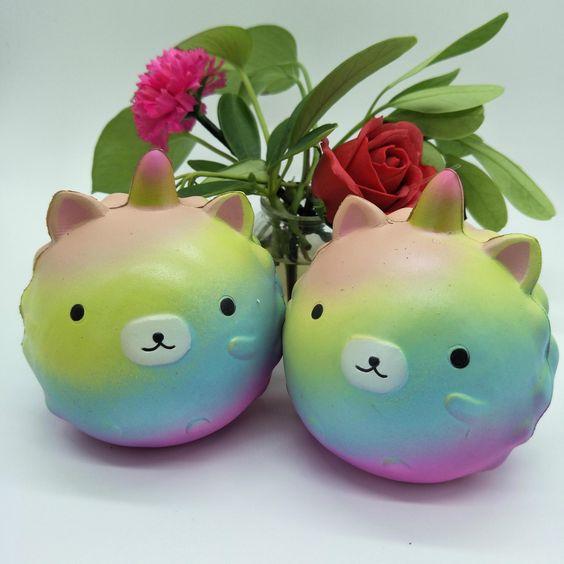 Rainbow Cat Unicorn Squishy Squishies