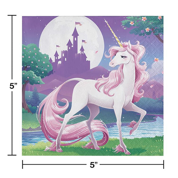 Unicorn Theme Birthday Party Tableware Package (#Type C)