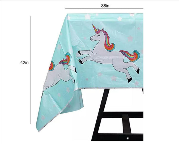 Unicorn Theme Birthday Party Tableware Package (#Type B)