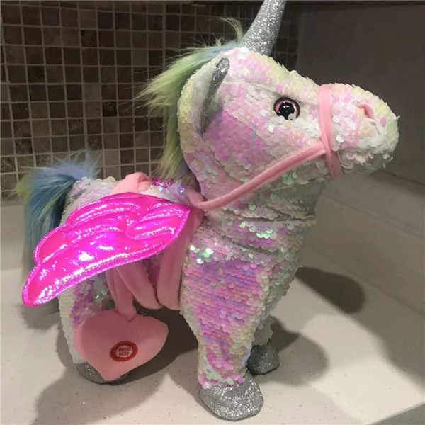 Magic Walking And Singing Unicorn Toys