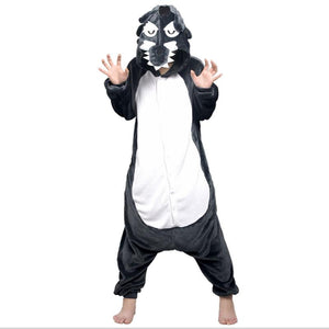 Onesie World Unisex Animal Pyjamas - Grey Wolf Adult (Cosplay / Nightwear Halloween Carnival Novelty